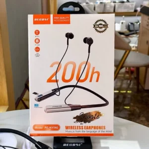 🔋 ২০০ ঘণ্টা ব্যাটারির শক্তি – Recrsi RE-NY060 নেকব্যান্ড এখন আপনার সঙ্গী!
