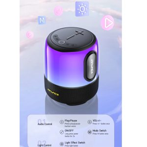 Awei Y680 TWS Powerful Waterproof Portable Wireless Subwoofer-8971